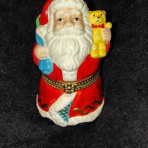 Mr. Christmas Musical Trinket Box/ Animated Wind Up Music Box